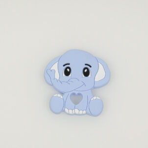 Bitring - blå elefant