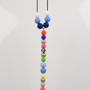 Nyckelhalsband silikon